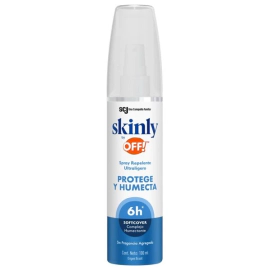 Spray Repelente Ultraligero Corporal Skinly By Off Protege Y Humecta x 100 ml