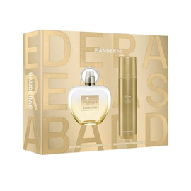 Banderas Her Golden Secret Edt 80 ml + Desodorante