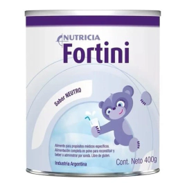 Fortini Suplemento Nutricional Polvo Neutro Lata 400 gr