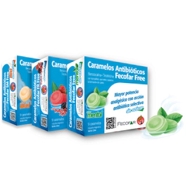 Caramelos Antibióticos Fecofar Free Sin Azucar 9 unidades Mentol