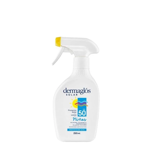 Protector Solar Dermaglós Fps 50 Niños Spray x 250 ml