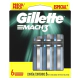 Gillette Cartuchos 3 mach (6 Repuestos)