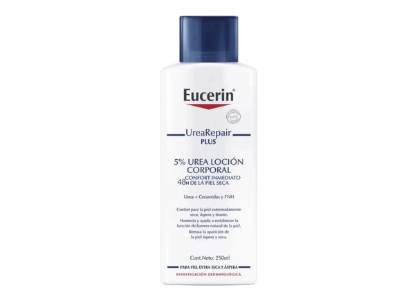 Loción Corporal Eucerin Urearepair Plus 5% Para Piel Seca 250 Ml