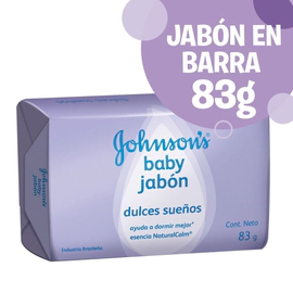 Johnsons Baby Jabón En Barra Dulces Sueños 83 Gr