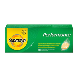 Supradyn Vitaminas de Complejo B + Calcio + Magnesio + Vitamina C (10 Compr Eferv)