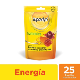 Supradyn Pastillas Masticables Por 25 Dosis