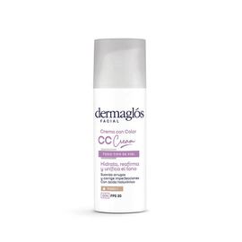 Dermaglós Facial Crema con Color CC Cream FPS 30 Tono 1