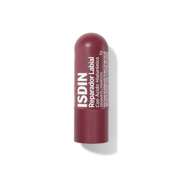 Isdin Bálsamo Reparador Labial Color Granate 4g