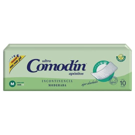 Comodin Apositos Incontinencia Moderada 10 Unidades.