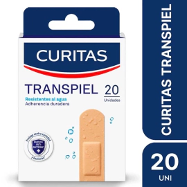 Curitas Apósitos Adhesivos Transpiel Resistentes Al Agua (20 Unidades)