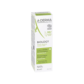 A-Derma Biology Crema Ligera Hidratante x 40 ml