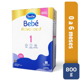 Sancor Bebe Fórmula Láctea Infantil Etapa 1 Estuche 800 gr
