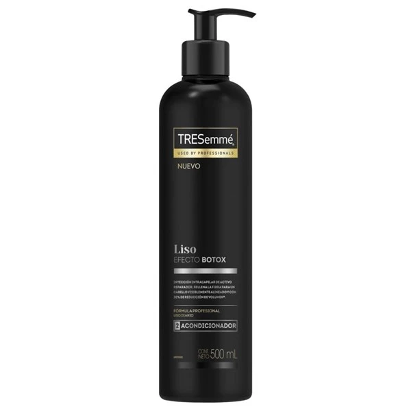 Acondicionador Dosificador Tresemmé Liso Efecto Botox x 500 ml