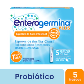 Sanofi Enterogermina Plus X 5 Ampollas Bebibles