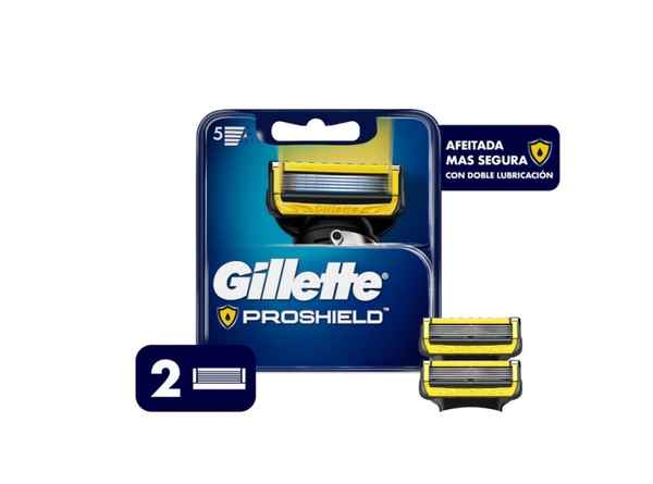 Cartuchos Para Afeitar Fusion Proshield X2Un
