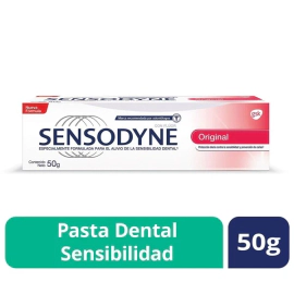Sensodyne Crema Dental Original Para Dientes Sensibles 50 gr