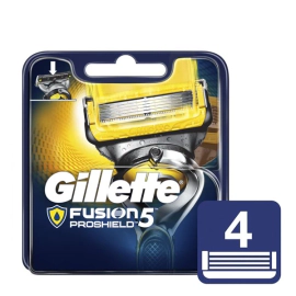 Gillette Repuestos Para Afeitar Fusion5 Proshield 4 Unidades