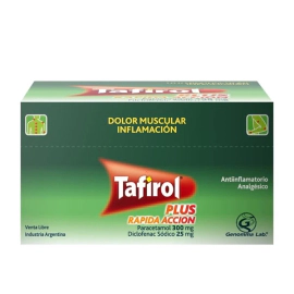 Tafirol Plus Rápida Acción (Blister x 8 cápsulas Blandas)