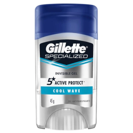 Gel Invisible Antitranspirante Specialized Cool Wave Gillette x45 gr