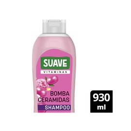 Shampoo Suave Vitaminas Bomba Ceramidas x 930 ml 950 ml