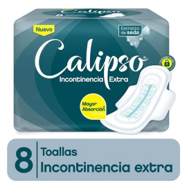 Calipso Toallitas Para Incontinencia Extra 8 Unidades