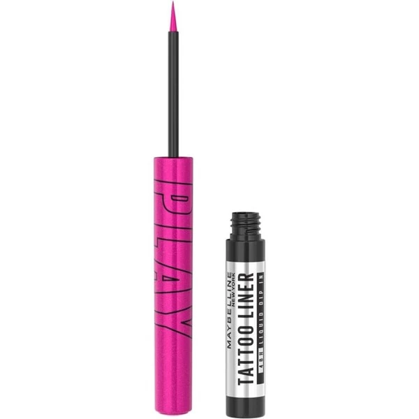 Delineador de Ojos Líquido Maybelline Tattoo Play x 2,1 ml Color Punch
