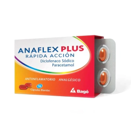 Anaflex Plus Rapida Accion Capsulas Blandas X16