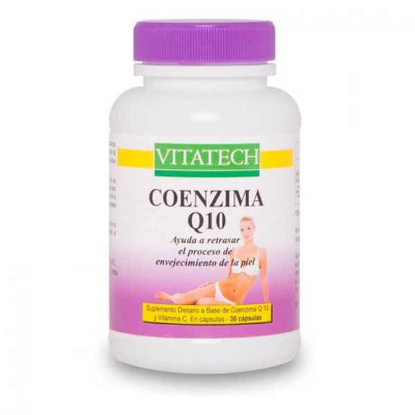 Suplemento Dietario Vitatech Coenzima Q10 30 Caps