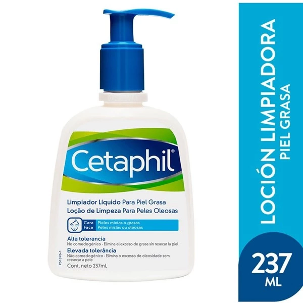 Cetaphil Loción Limpiadora Para Piel Grasa 237 ml