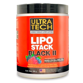 Suplemento Dietario Ultra Tech Lipo Stack Black x 300 g
