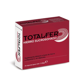 Suplemento dietario a base hierro y vitamina C (30 cápsulas)