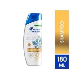 Shampoo Head&.Shoulders Crece Fuerte Desde La Raíz X180Ml