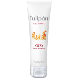 Tulipán Lubricante en Gel Uso Íntimo Calor x 30 ml