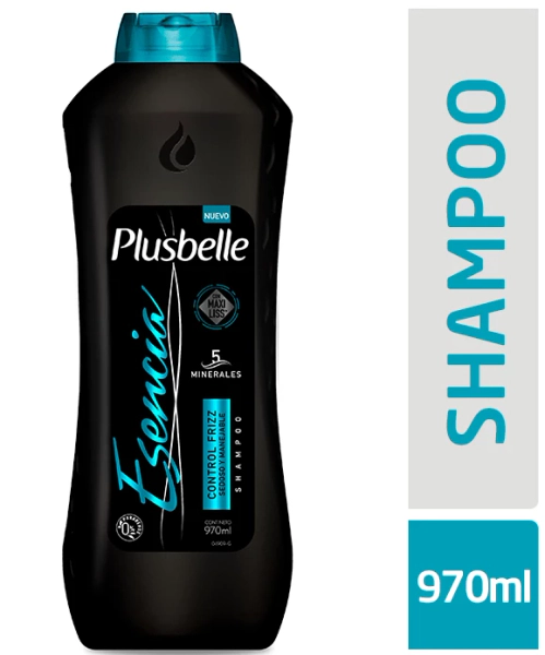 Plusbelle Shampoo Esencia Control Frizz 970 ml