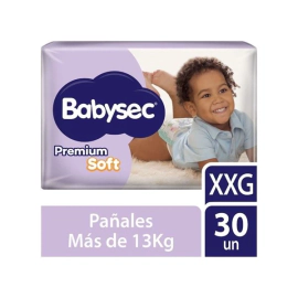 Babysec Pañales Premium Soft Xxg