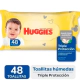 Huggies Toallitas Húmedas Triple Acción (48 Unidades)