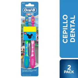Oral B Cepillos Dentales Kids Mickey (2 Unidades)