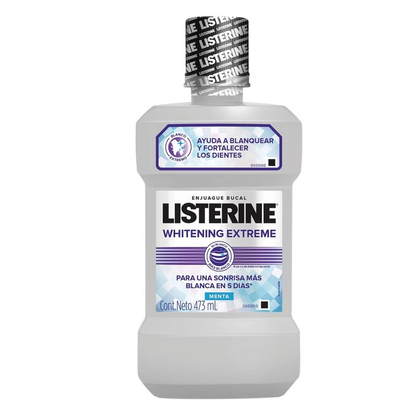 Listerine Whitening Extreme Enjuague Bucal X 473ml