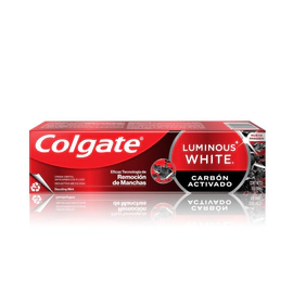 Pasta Dental Colgate Luminous White Charcoal 90 Gr
