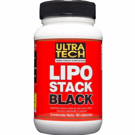 Ultra Tech Suplemento Dietario Lipo Stack Black x 60 cápsulas