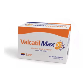 Suplemento Dietario Max D3 Para Cabellos y Uñas X 60 Capsulas