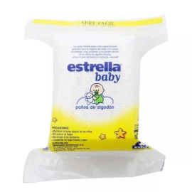 Estrella Baby Paños de Algodon (40 Unidades)