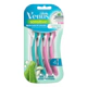 Máquina Afeitar Mujer Gillette Venus Sensitive 4 Unidades