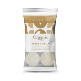 ORGANIC TEALIGHTS COCO & VAINILLA