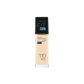 Base Maquillaje Maybelline Fitme Matte+Poraless 110 Porcelain X30Ml