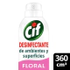 Aerosol Desinfectante Ambientes Y Superficies CIF Floral x 260 gr