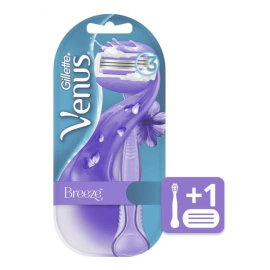 Gillette Maquina Para Afeitar Descartable Venus Breeze Mujer