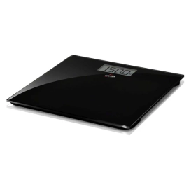 Gama Balanza Digital Vidrio Templado de Baño Negra 430 scg