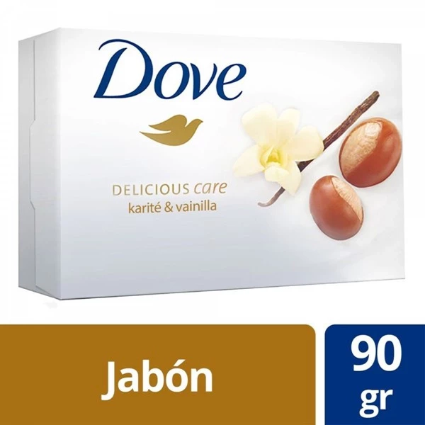 Dove Jabón de Tocador Karité Y Vainilla 90 gr