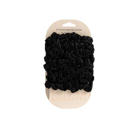 BLUMI SET SCRUNCHIES SATEN NEGRO